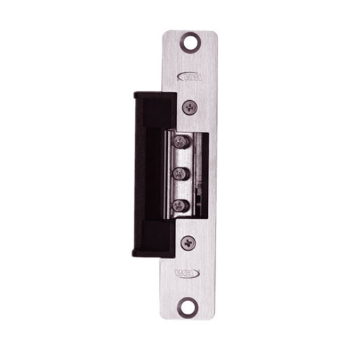 7105-05D-32D RCI 7 Series Adjustable Electric Strike for Centerline Latch Entry in Brushed Stainless